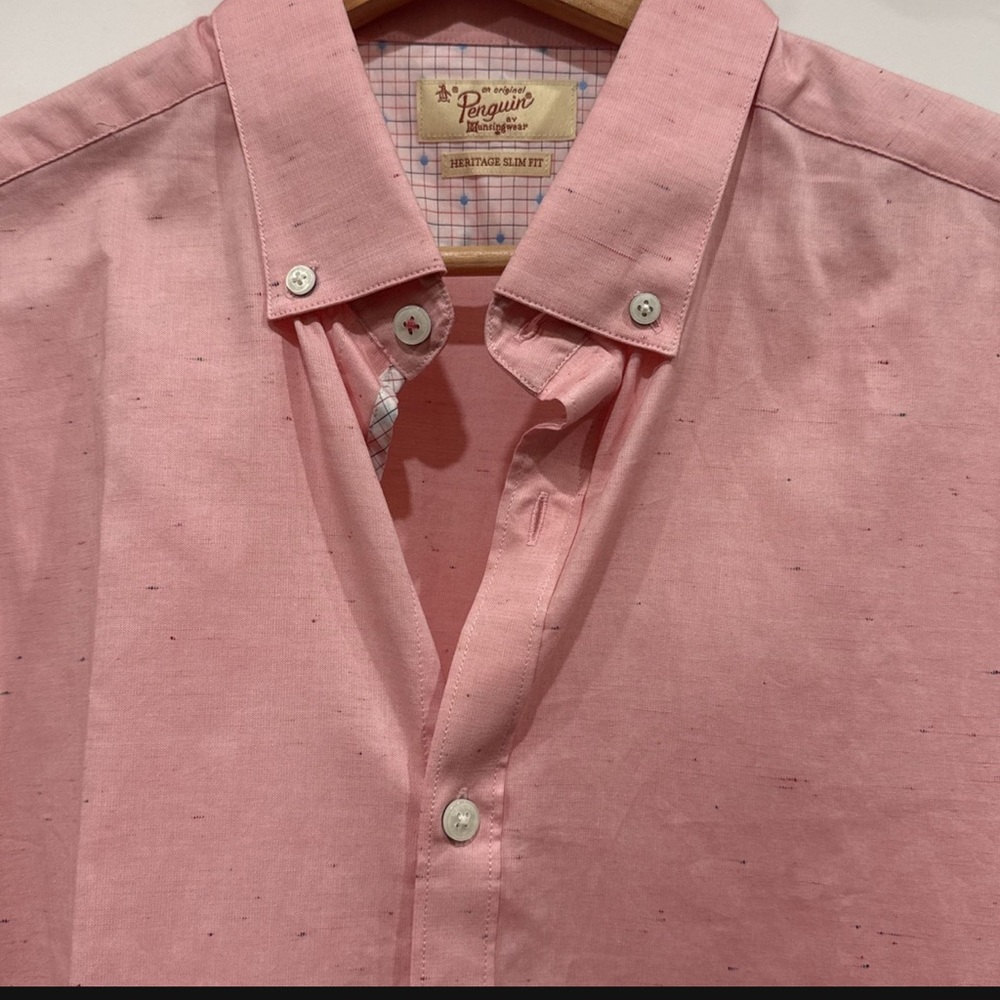 Original Penguin Pink Dress Shirt - Picture 2 of 4